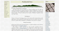 Desktop Screenshot of paekakarikipress.com
